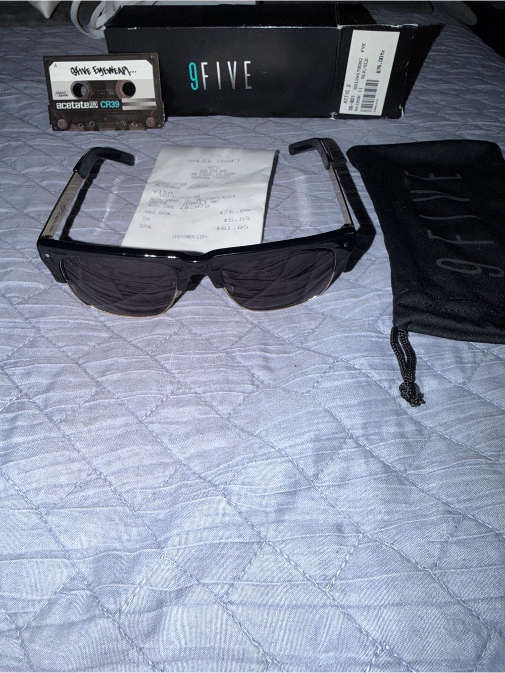 Men’s Black Clubmaster Sunglasses - Watson 2 - Picture 5 of 10